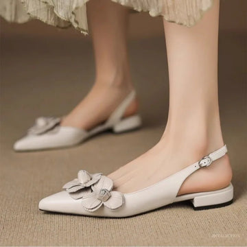 Xajzpa New Style Luxury Women's Retro Pointed Toe Decal Women's Shoes Fashion Outdoor Party High Heels Sandals Zapatos Mujer